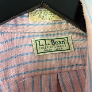 LL Bean Oxford Shirt. Made in USA.